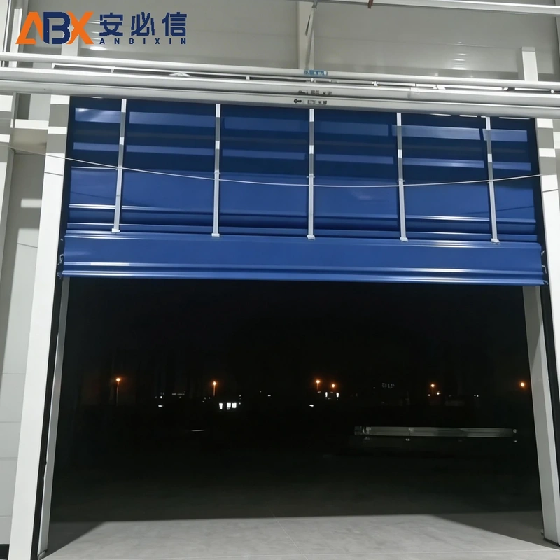 汉中市软帘堆积门